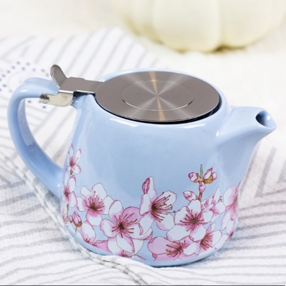 NWT Alfred Ceramic and Stainless Steel Teapot - Picture 5 of 7